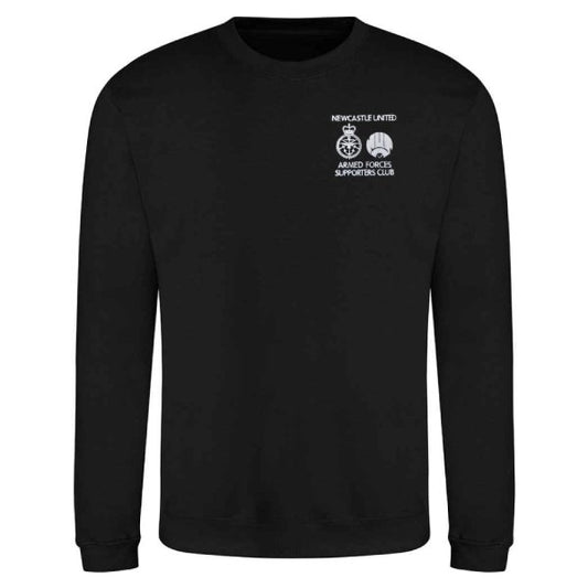 Newcastle United Armed Forces Supporters Club - NUAFSC Tour Premium Sweatshirt - Black