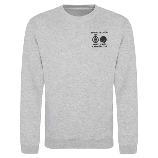 Newcastle United Armed Forces Supporters Club - NUAFSC Tour Premium Sweatshirt - Heather Grey