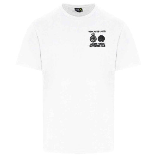 Newcastle United Armed Forces Supporters Club - NUAFSC Tour Pro T-shirt - White