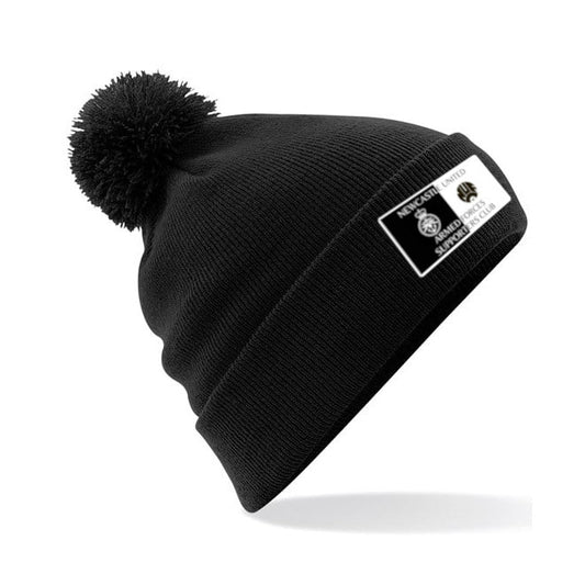 Newcastle United Armed Forces Supporters Club - Bobble Hat - Black