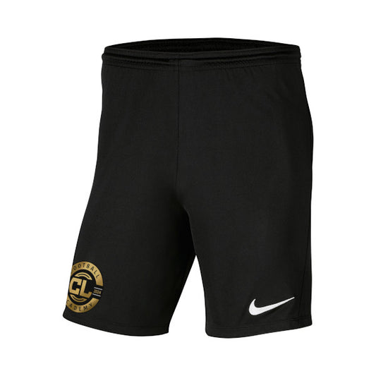 Carl Lawson Football Academy - Nike Park III Shorts - Black