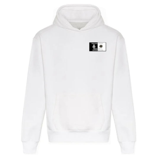 Newcastle United Armed Forces Supporters Club - Heavyweight Hoodie - White
