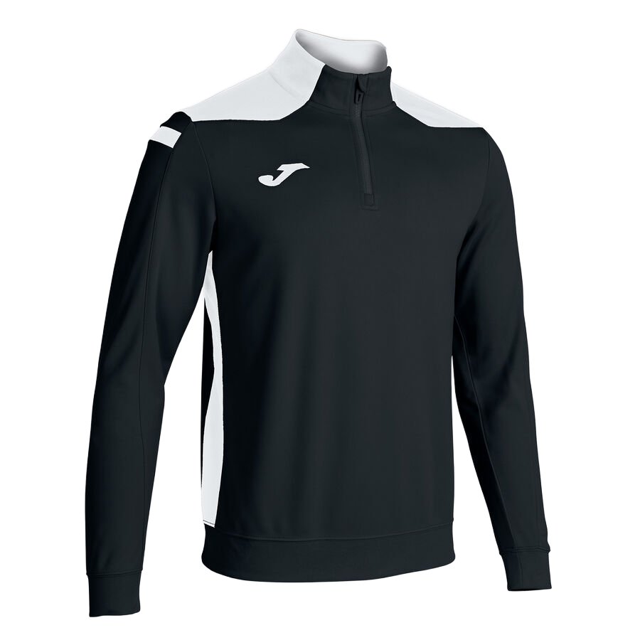 Joma Championship VI 1/4 Zip Sweatshirt - Black/White