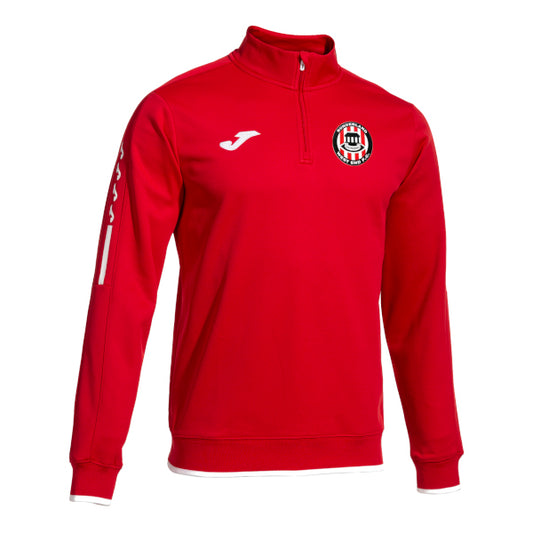 Sunderland West End FC - Joma Olimpiada 1/4 Zip - Red