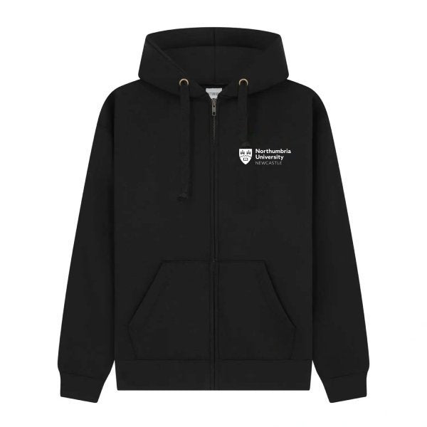 Northumbria University Netball - Unisex Fit Heavyweight Zip Hoodie