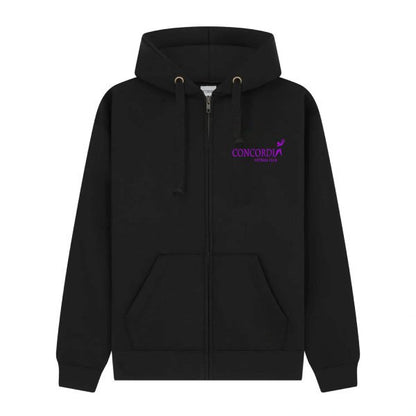 Concordia Netball Club - Kids Fit Heavyweight Zip Hoodie