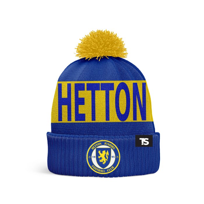 Hetton Juniors Bespoke Bobble Hat