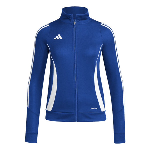 Adidas blue jacket womens online