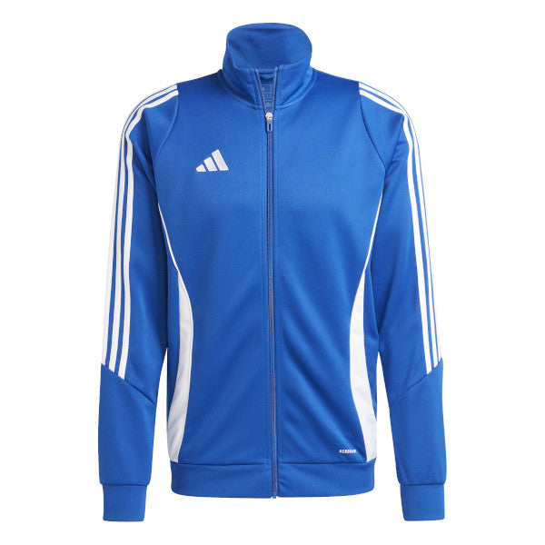 Adidas blue and grey jacket on sale