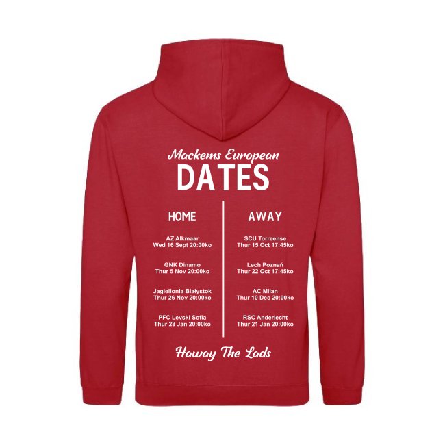 Mackems European Tour - Hoodie