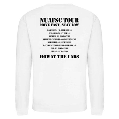 Newcastle United Armed Forces Supporters Club - NUAFSC Tour Premium Sweatshirt - White