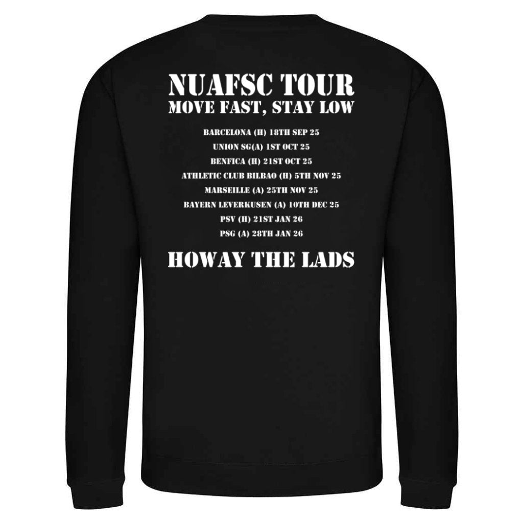 Newcastle United Armed Forces Supporters Club - NUAFSC Tour Premium Sweatshirt - Black