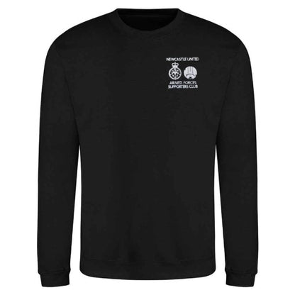 Newcastle United Armed Forces Supporters Club - NUAFSC Tour Premium Sweatshirt - Black