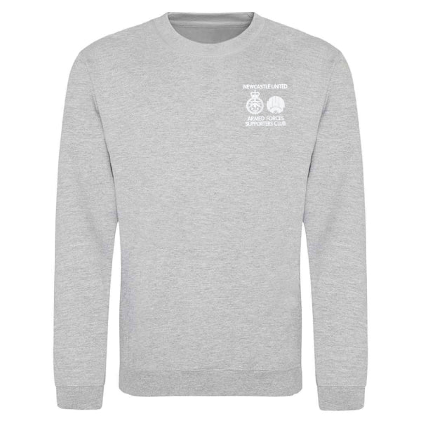 Newcastle United Armed Forces Supporters Club - NUAFSC Tour Premium Sweatshirt - Heather Grey