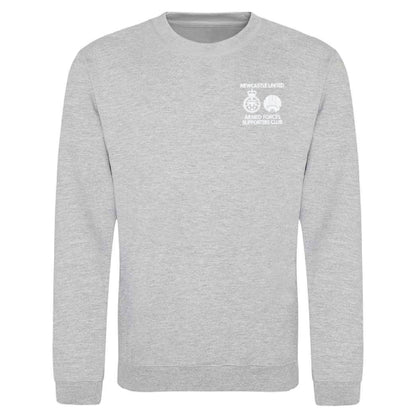 Newcastle United Armed Forces Supporters Club - NUAFSC Tour Premium Sweatshirt - Heather Grey