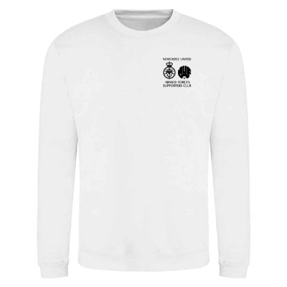 Newcastle United Armed Forces Supporters Club - Premium Sweatshirt - White