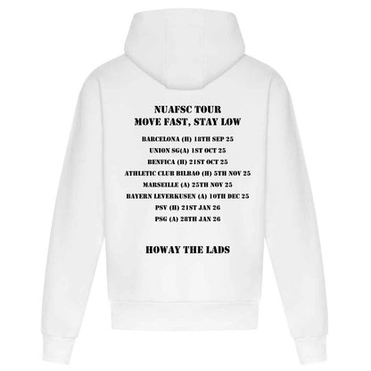 Newcastle United Armed Forces Supporters Club - NUAFSC Tour Heavyweight Hoodie - White