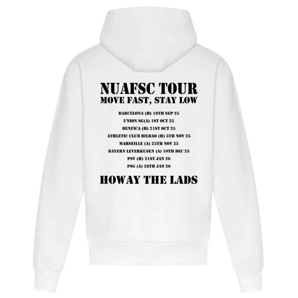 Newcastle United Armed Forces Supporters Club - NUAFSC Tour Heavyweight Hoodie - White