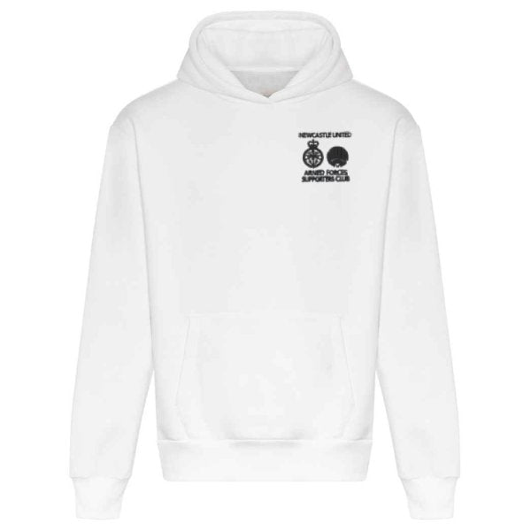 Newcastle United Armed Forces Supporters Club - NUAFSC Tour Heavyweight Hoodie - White