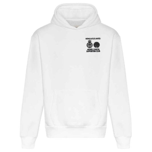 Newcastle United Armed Forces Supporters Club - NUAFSC Tour Heavyweight Hoodie - White