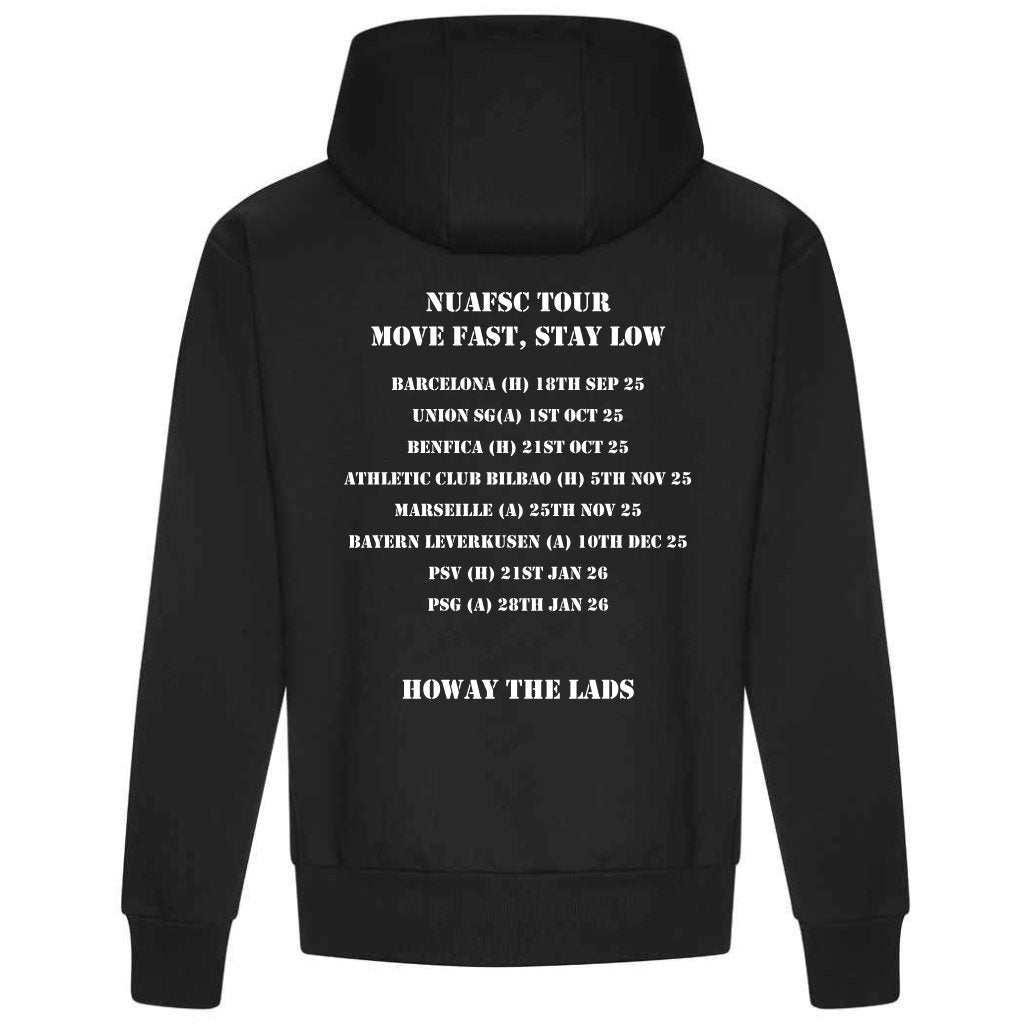 Newcastle United Armed Forces Supporters Club - NUAFSC Tour Heavyweight Hoodie - Black