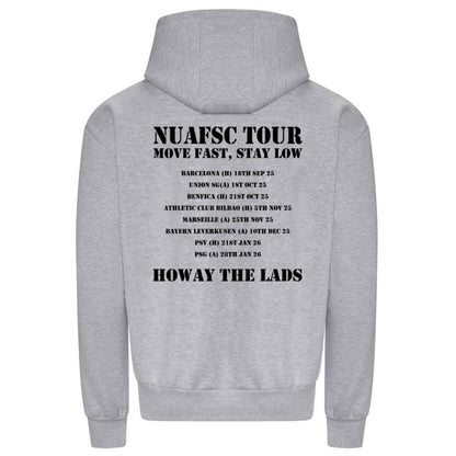 Newcastle United Armed Forces Supporters Club - NUAFSC Tour Heavyweight Hoodie - Heather Grey
