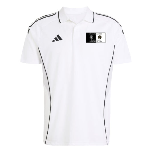 Newcastle United Armed Forces Supporters Club - Adidas Tiro 25 Polo - White