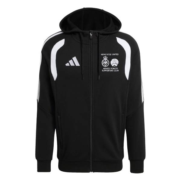 Newcastle United Armed Forces Supporters Club - Adidas Tiro 26 League Full Zip Hoodie