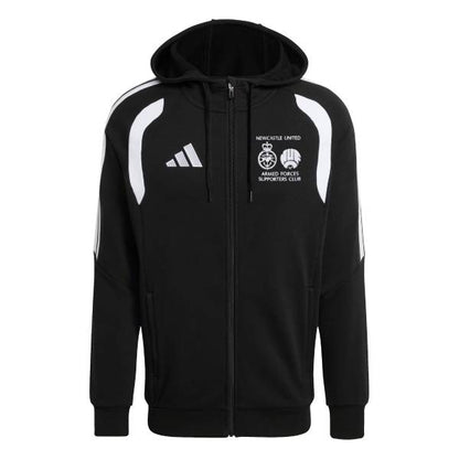 Newcastle United Armed Forces Supporters Club - Adidas Tiro 26 League Full Zip Hoodie