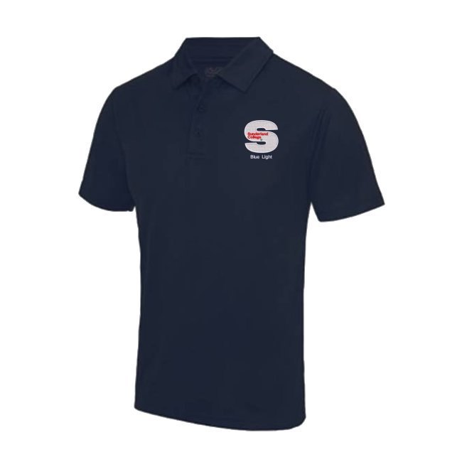 Sunderland College - Uniformed Protective Services/Blue Light Polo Shirt (Mandatory)