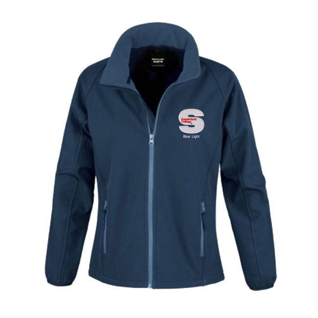 Sunderland College - Uniformed Protective Services/Blue Light Womens Softshell Jacket (Mandatory) (Copy)