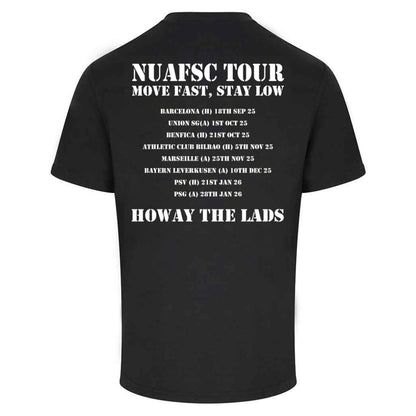 Newcastle United Armed Forces Supporters Club - NUAFSC Tour Pro T-shirt - Black