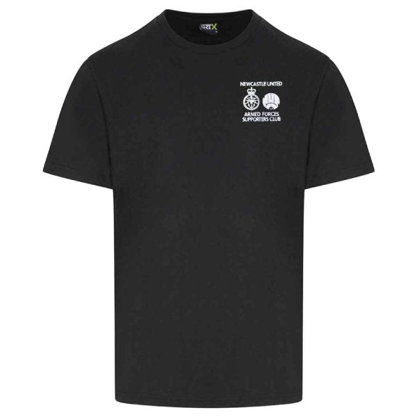 Newcastle United Armed Forces Supporters Club - NUAFSC Tour Pro T-shirt - Black