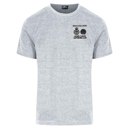 Newcastle United Armed Forces Supporters Club - NUAFSC Tour Pro T-shirt - Heather Grey