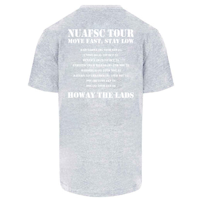 Newcastle United Armed Forces Supporters Club - NUAFSC Tour Pro T-shirt - Heather Grey