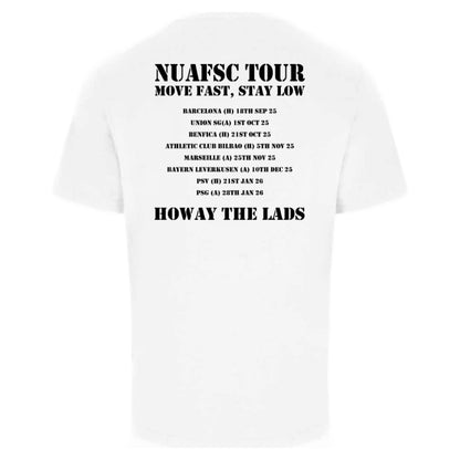 Newcastle United Armed Forces Supporters Club - NUAFSC Tour Pro T-shirt - White