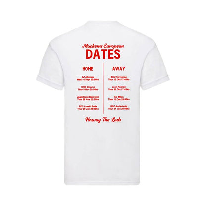 Mackems European Tour - T-Shirt