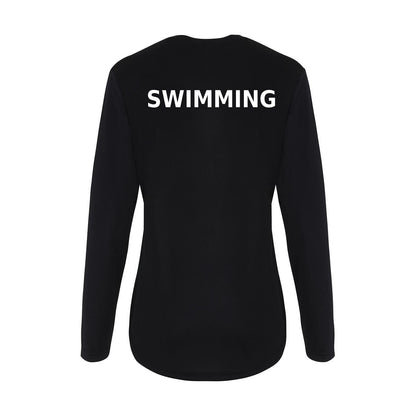 Northumbria University Swimming - Ladies Fit Long Sleeve Tee