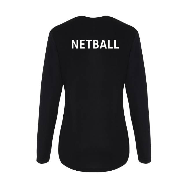 Northumbria University Netball - Ladies Fit Long Sleeve Tee