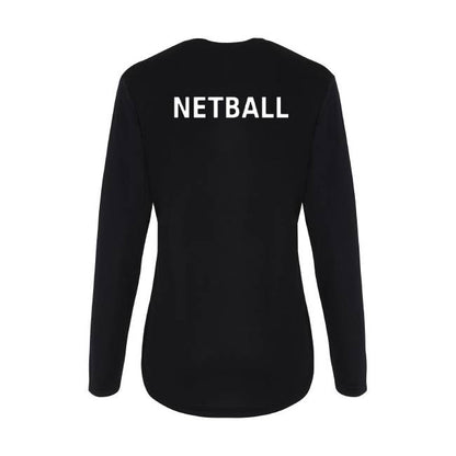 Northumbria University Netball - Ladies Fit Long Sleeve Tee
