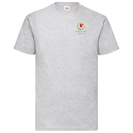 Ashbrooke School - Cotton T-Shirt - Heather Grey