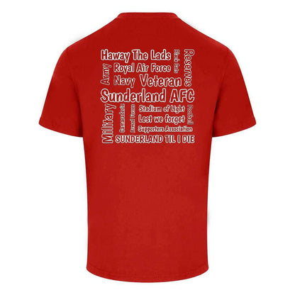 SAFC Armed Forces & Veterans Supporters Association - Premium T-shirt