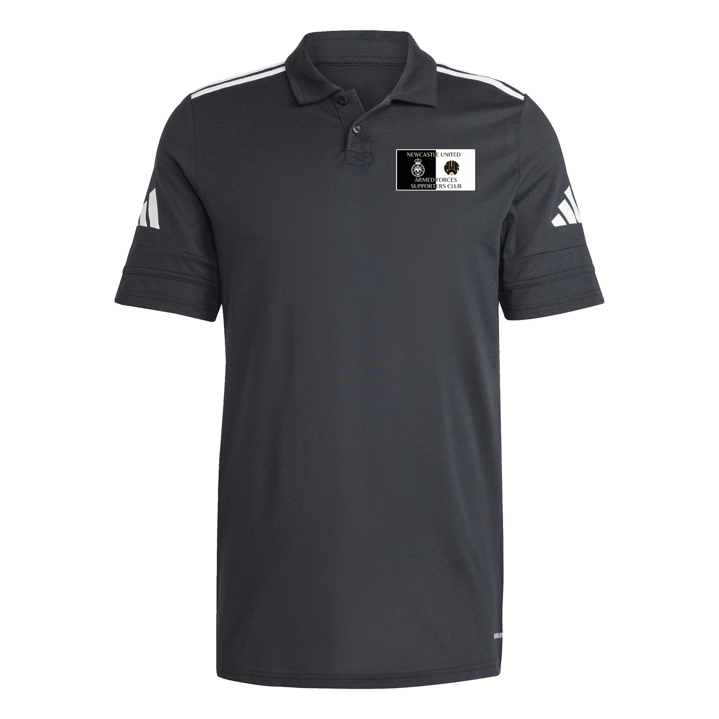 Newcastle United Armed Forces Supporters Club - Adidas Squadra 25 Polo - Black