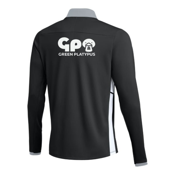 nike football academy drill top in black