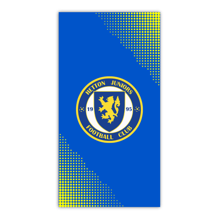 Hetton Juniors Bespoke Beach Towel