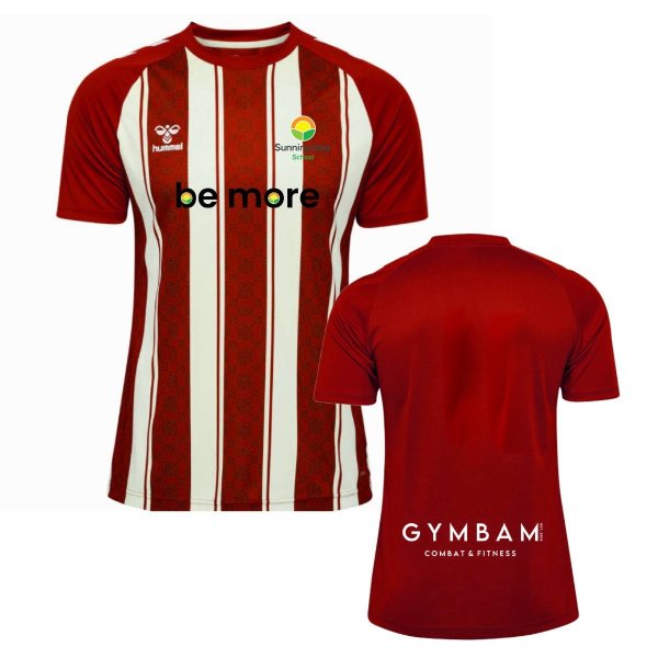 Sunningdale School - Red & White Hummel Football Shirt