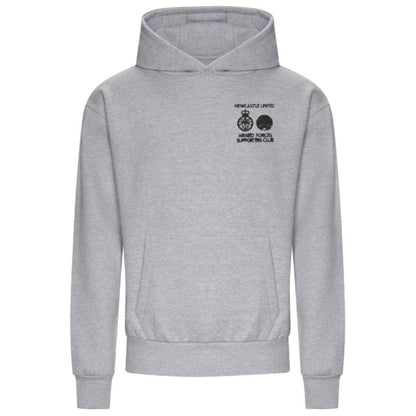 Newcastle United Armed Forces Supporters Club - NUAFSC Tour Heavyweight Hoodie - Heather Grey