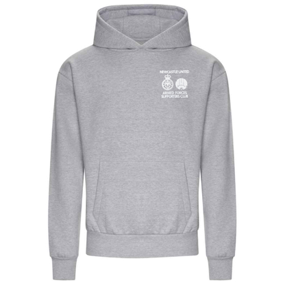 Newcastle United Armed Forces Supporters Club - NUAFSC Tour Heavyweight Hoodie - Heather Grey