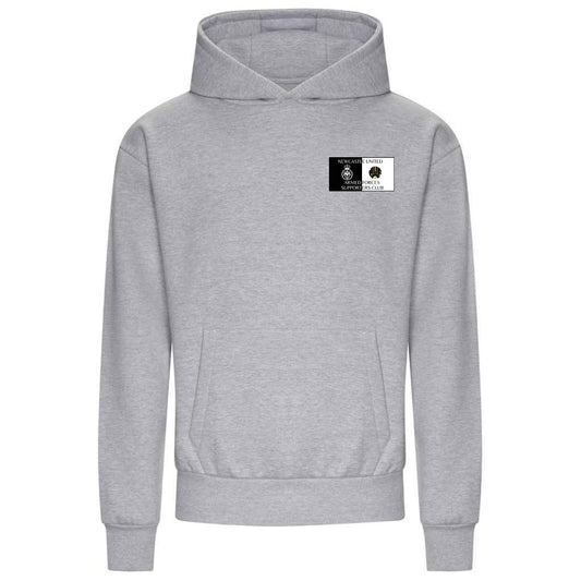 Newcastle United Armed Forces Supporters Club - Heavyweight Hoodie - Heather Grey
