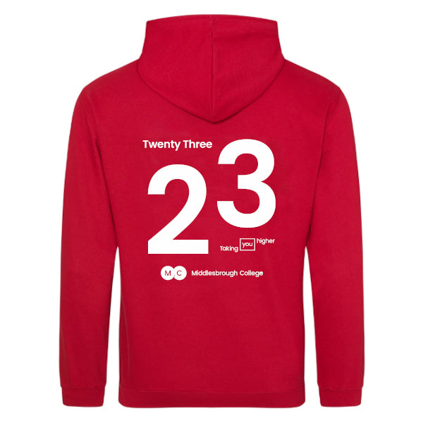 MIDDLESBROUGH COLLEGE - LEAVERS PULLOVER HOODY 2023